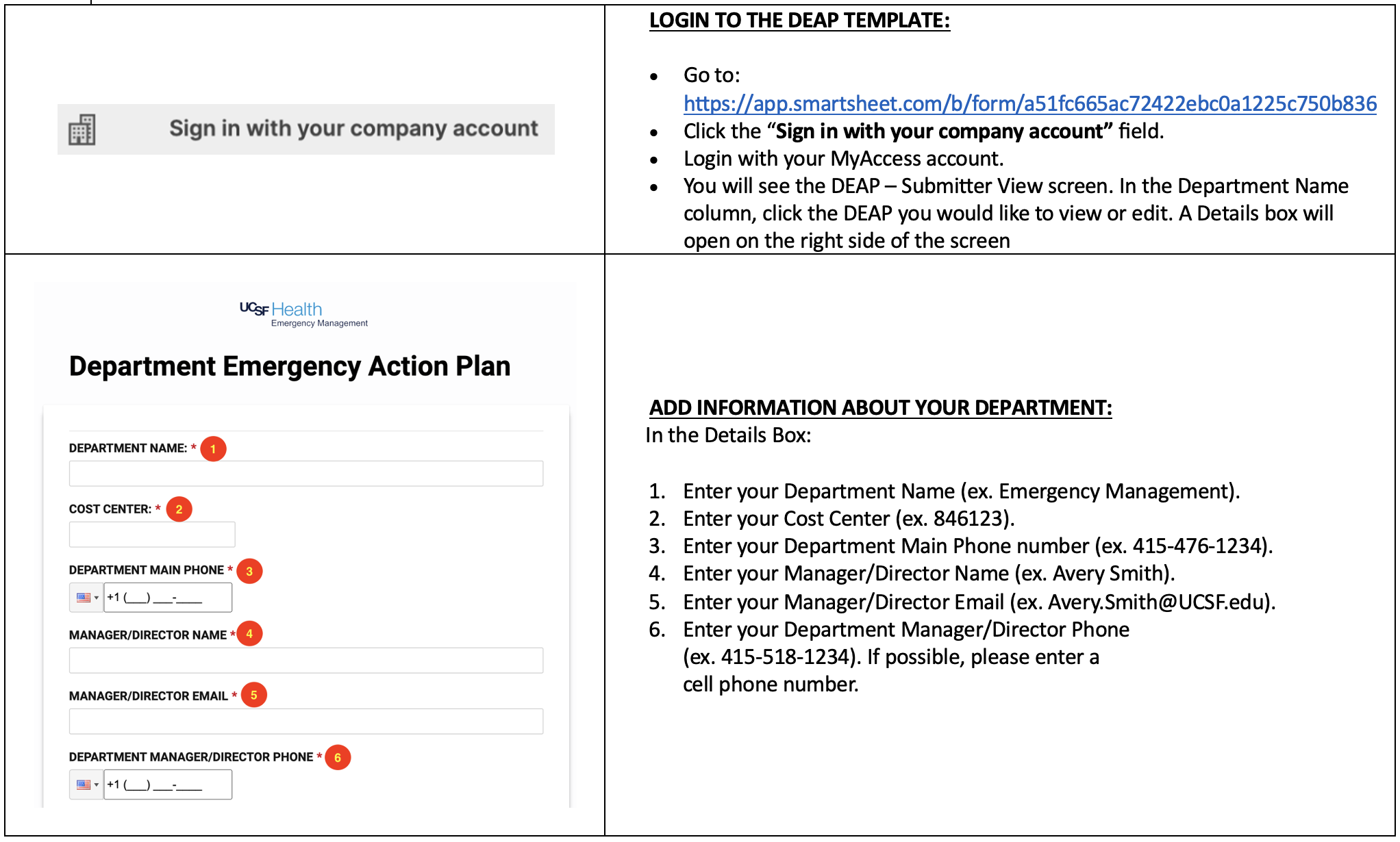 How Do I Complete The Department Emergency Action Plan Template Safety Security Em 2101